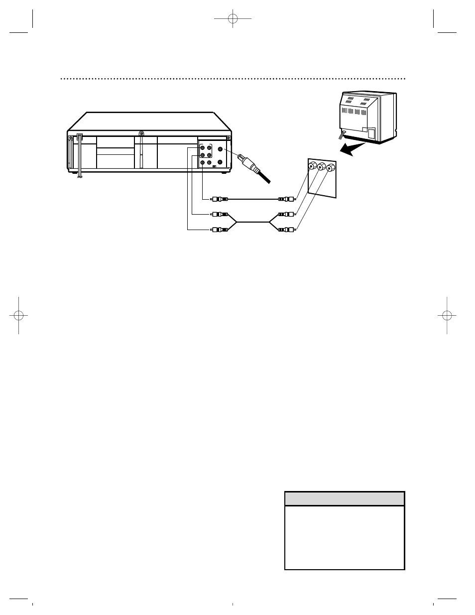 10 hookups with a stereo tv | Philips Magnavox VRZ362AT User Manual | Page 10 / 64