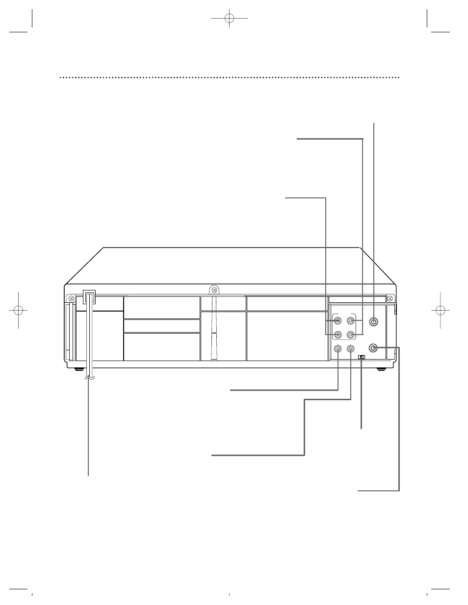 30 rear panel | Philips Magnavox VRZ362AT User Manual | Page 30 / 64