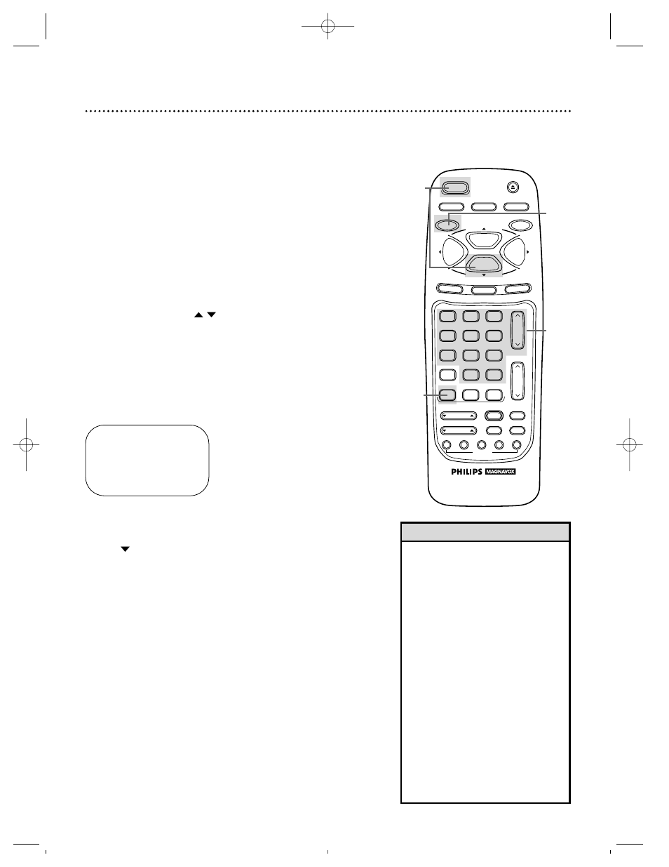 34 one-touch recording, Helpful hints | Philips Magnavox VRZ362AT User Manual | Page 34 / 64
