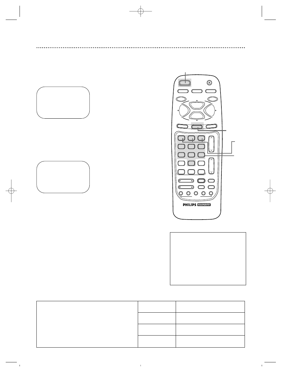 Timer recording (cont’d) 37 | Philips Magnavox VRZ362AT User Manual | Page 37 / 64