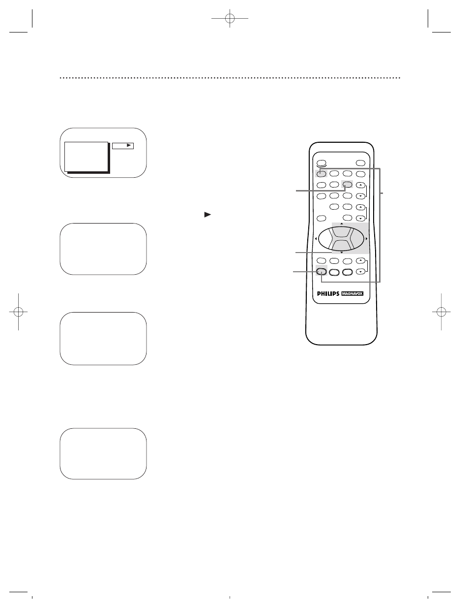 16 setting the clock (cont’d), Manual pbs channel selection | Philips Magnavox CCZ252AT User Manual | Page 16 / 52