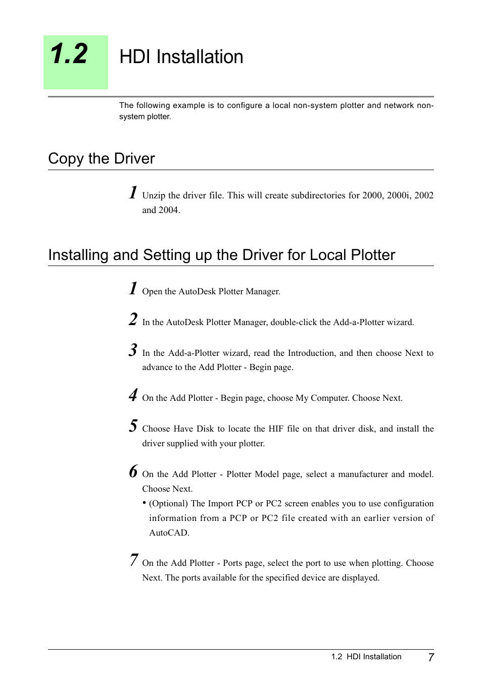 2 hdi installation, Copy the driver, Hdi installation | Philips Magnavox 701P41586 User Manual | Page 15 / 22