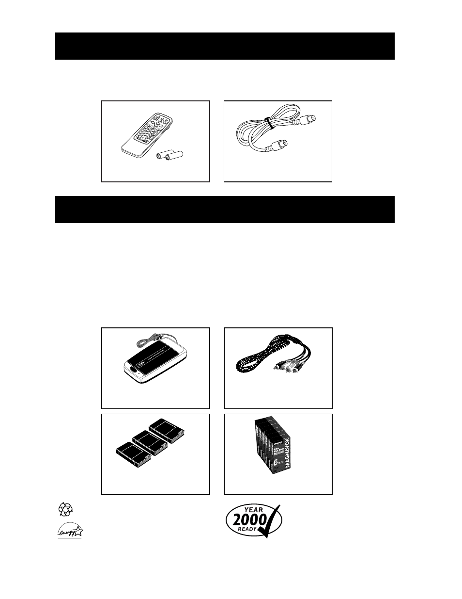 Upplied, Ccessories, Ptional | Philips Magnavox VRA431AT99 User Manual | Page 56 / 56