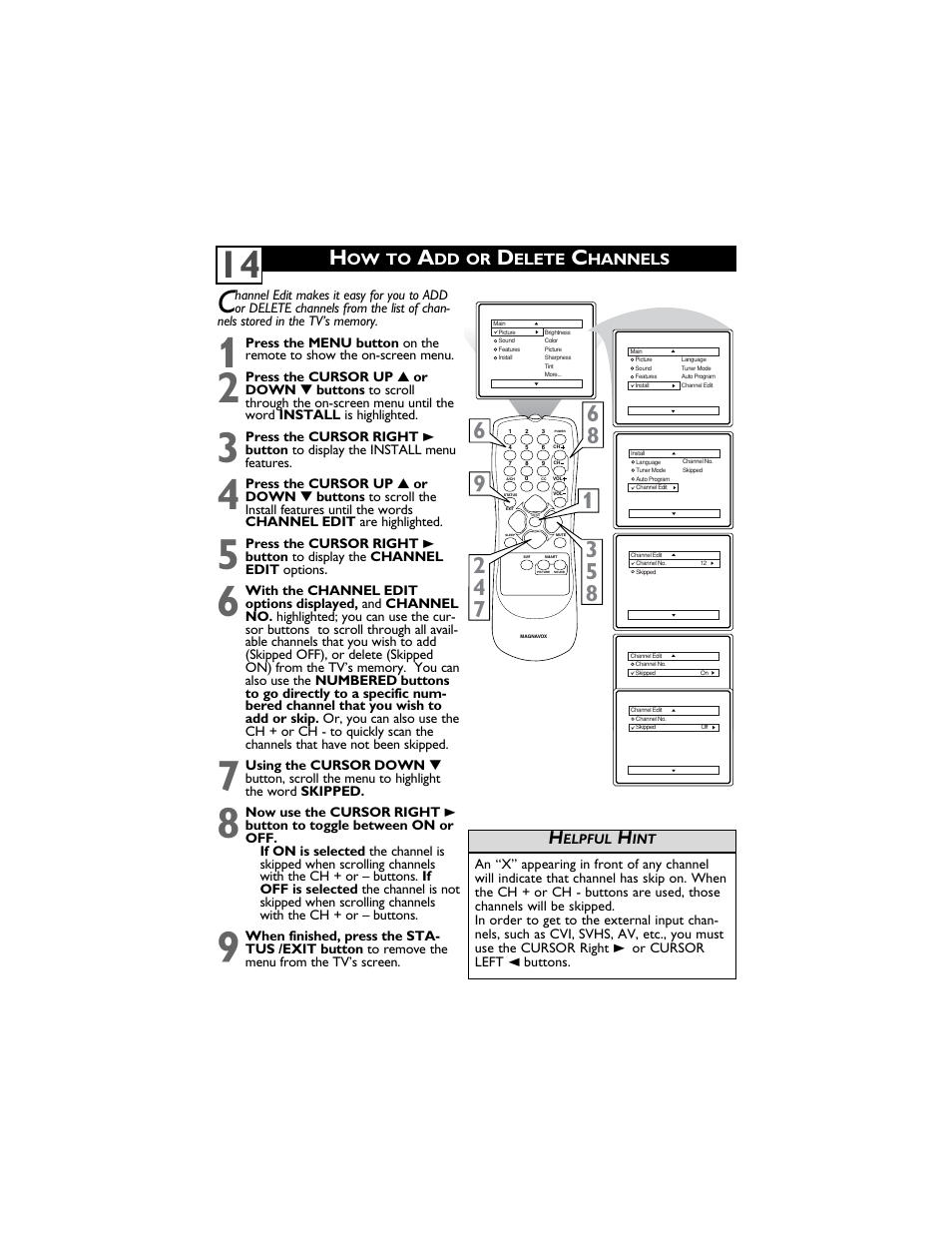 Philips Magnavox 27MS4504R User Manual | Page 18 / 34