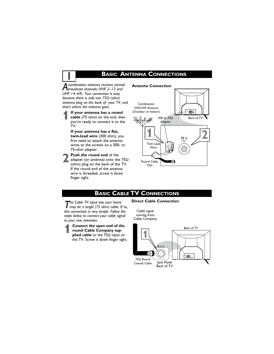 Tv c | Philips Magnavox 27MS4504R User Manual | Page 5 / 34