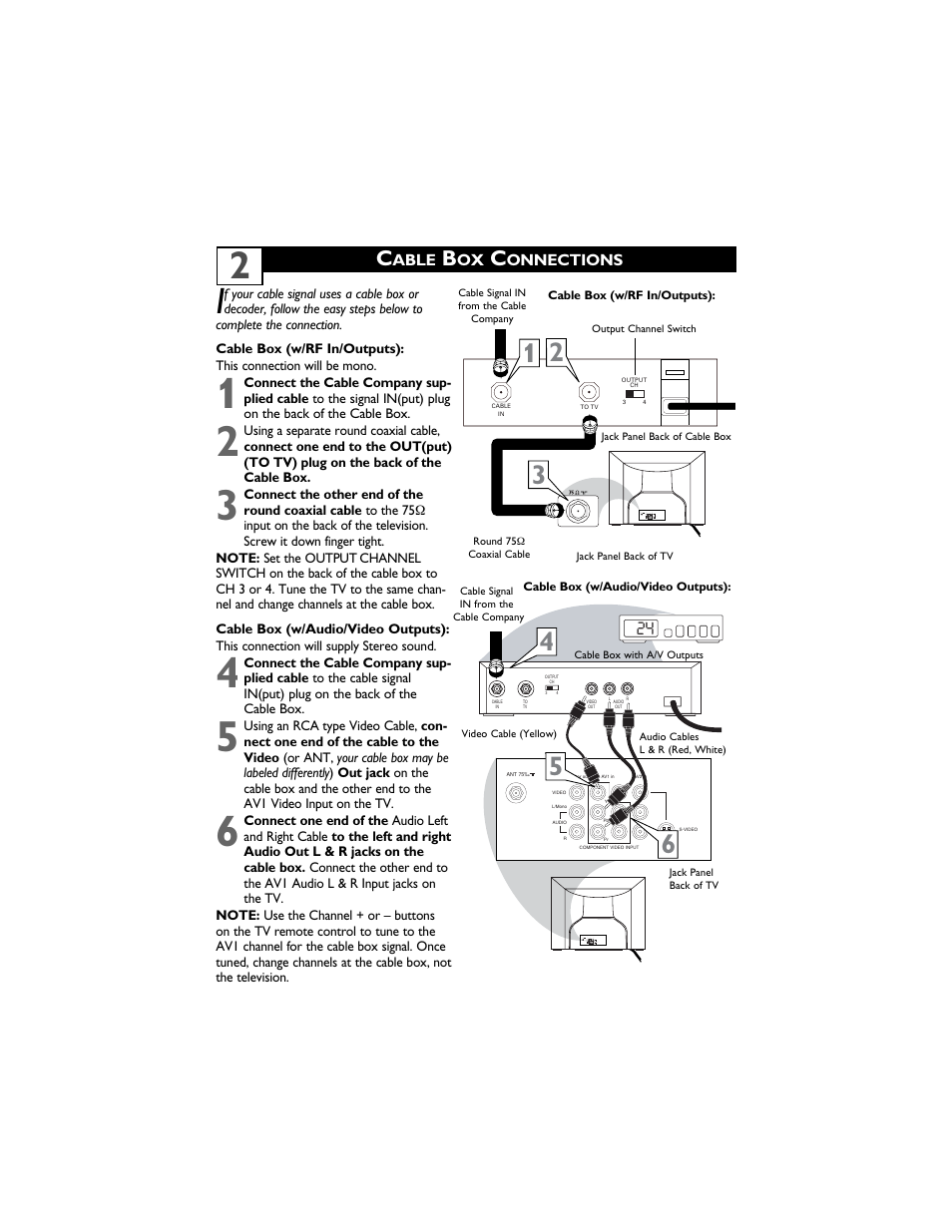 Philips Magnavox 27MS4504R User Manual | Page 6 / 34