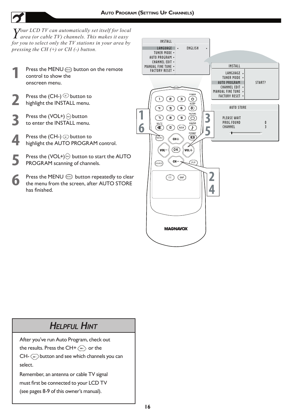 Elpful | Philips Magnavox 15MF/20MF User Manual | Page 16 / 38