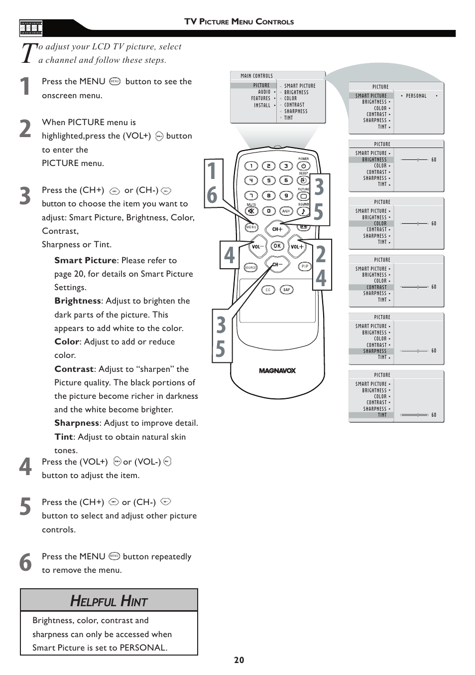 Elpful | Philips Magnavox 15MF/20MF User Manual | Page 20 / 38