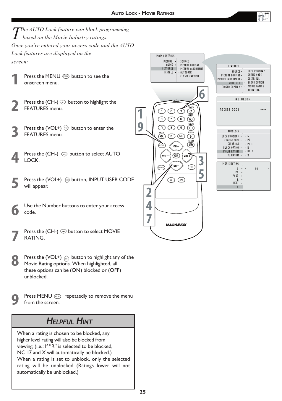 Elpful | Philips Magnavox 15MF/20MF User Manual | Page 25 / 38