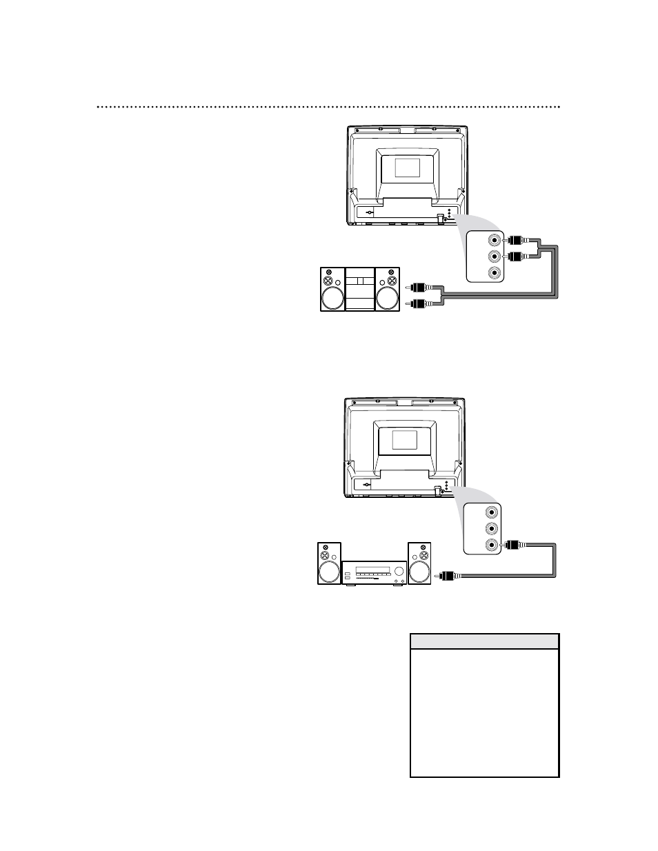 10 optional connections | Philips Magnavox 27MDTR10S User Manual | Page 10 / 76