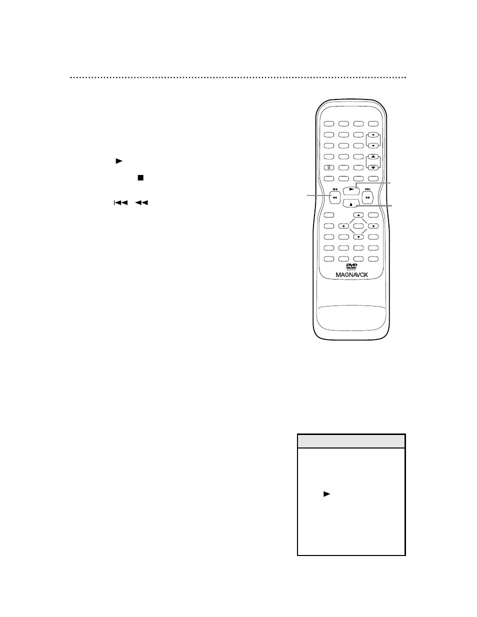 12 playing a videotape | Philips Magnavox 27MDTR10S User Manual | Page 12 / 76