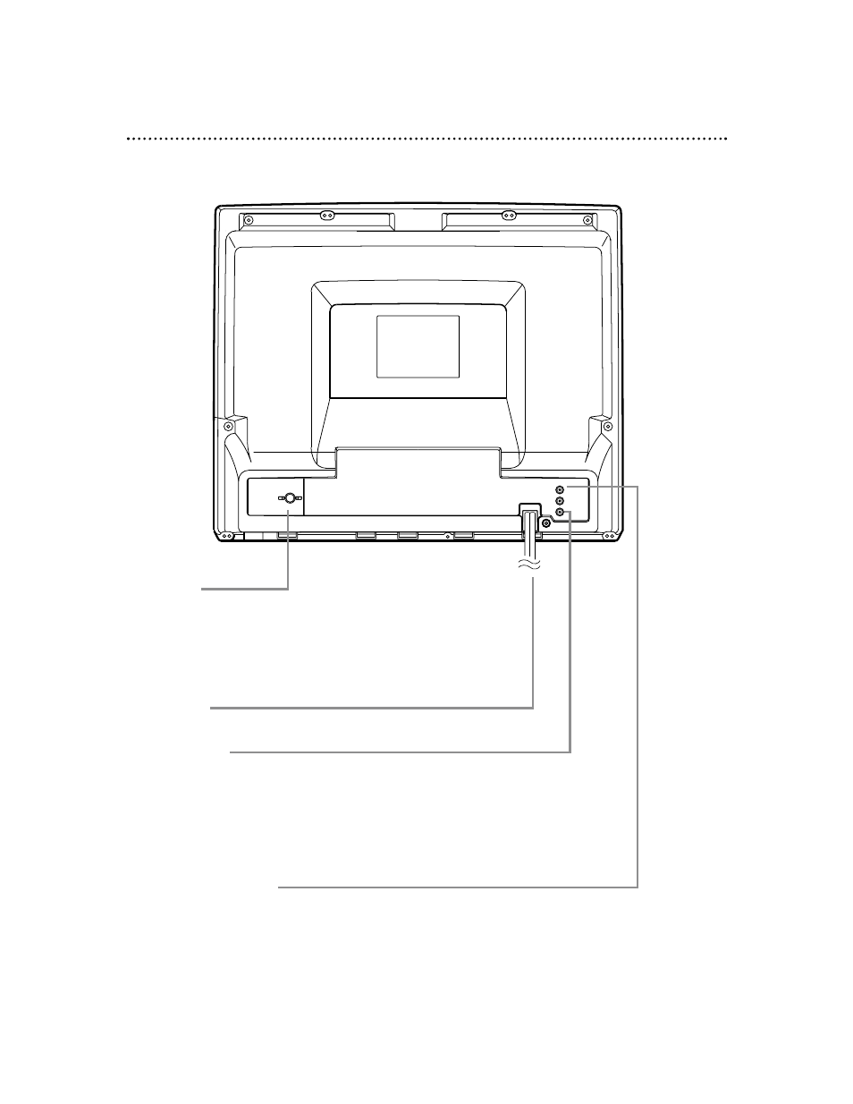 Rear panel 17 | Philips Magnavox 27MDTR10S User Manual | Page 17 / 76