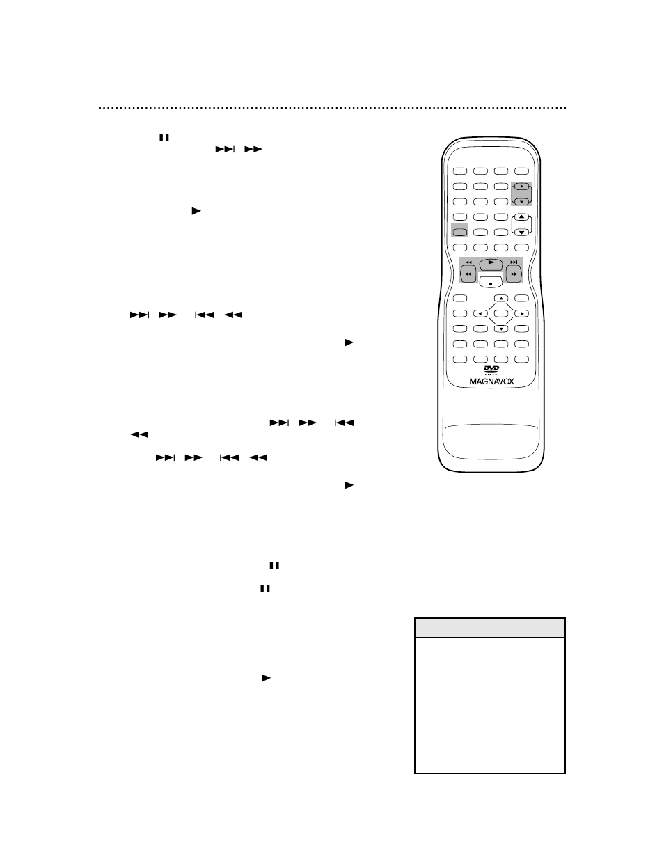 Videotape playback features | Philips Magnavox 27MDTR10S User Manual | Page 37 / 76