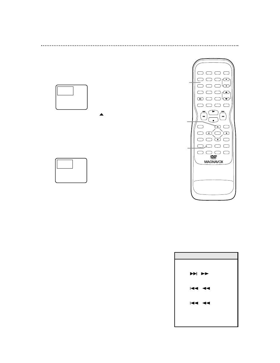 50 specific title/chapter playback (dvds), Helpful hints | Philips Magnavox 27MDTR10S User Manual | Page 50 / 76