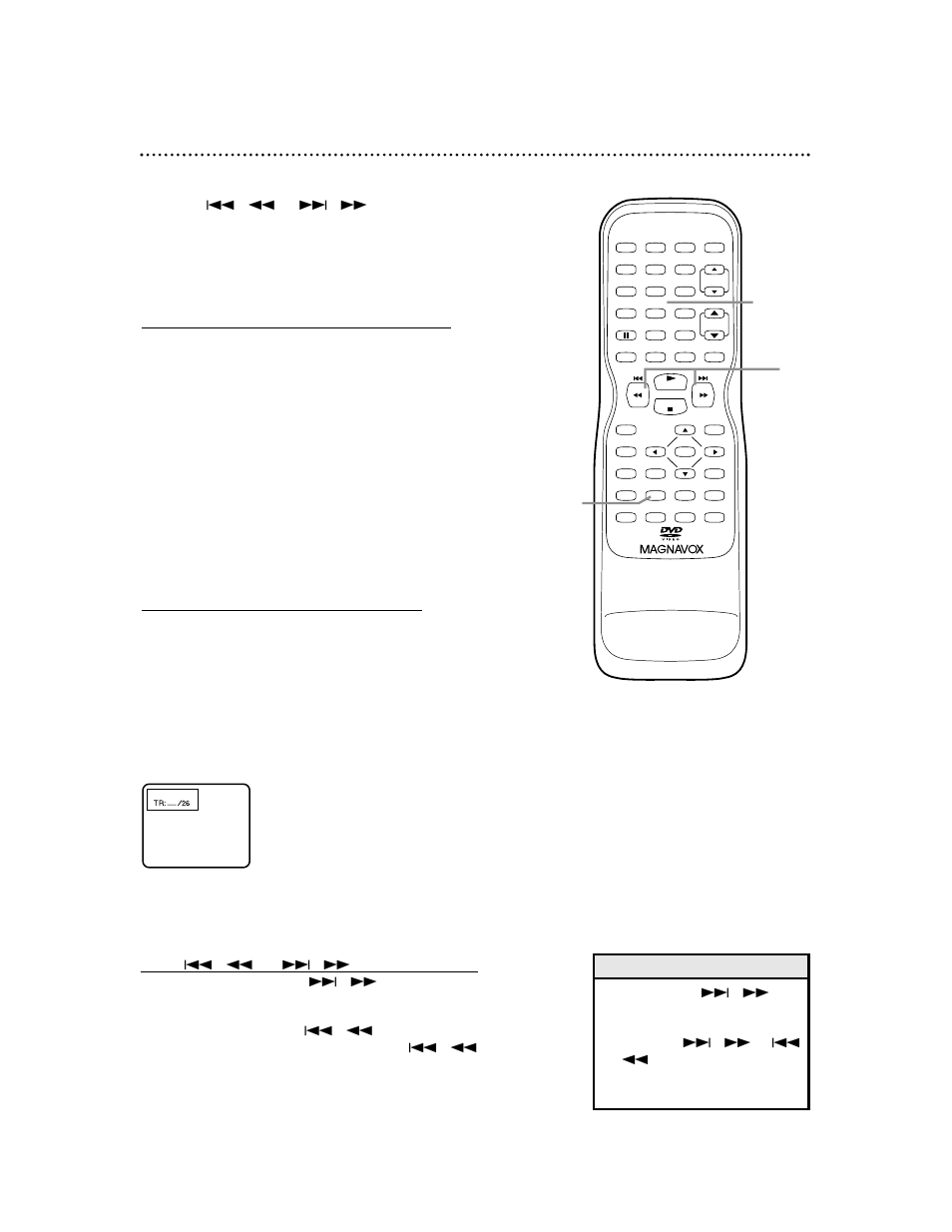 52 specific track playback (audio cds), Helpful hints | Philips Magnavox 27MDTR10S User Manual | Page 52 / 76