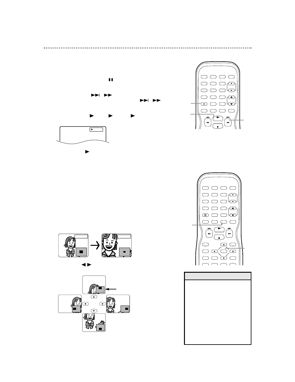 Slow motion, zoom (dvds) 57, Helpful hints, Slow motion | Zoom | Philips Magnavox 27MDTR10S User Manual | Page 57 / 76