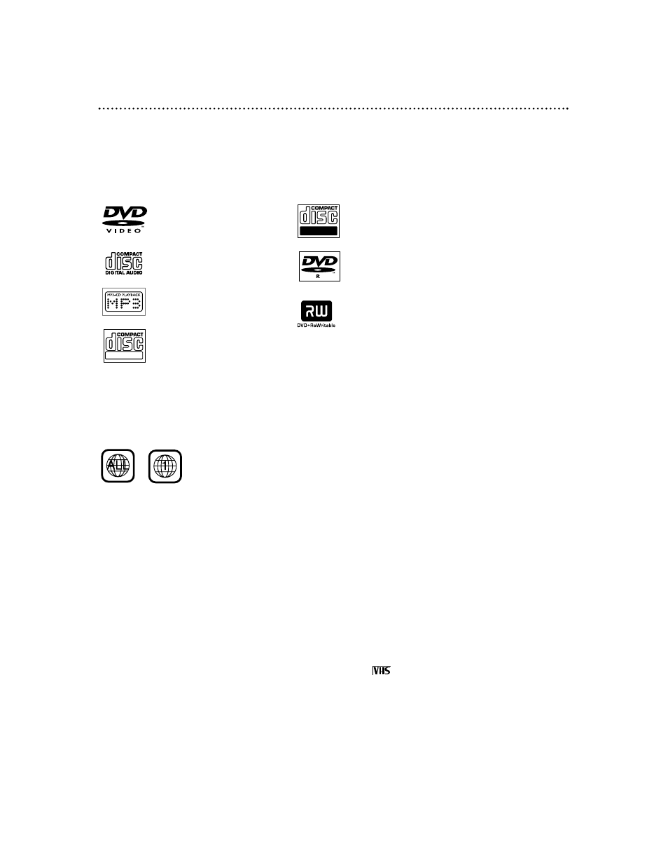 6 playable discs and videotapes | Philips Magnavox 27MDTR10S User Manual | Page 6 / 76