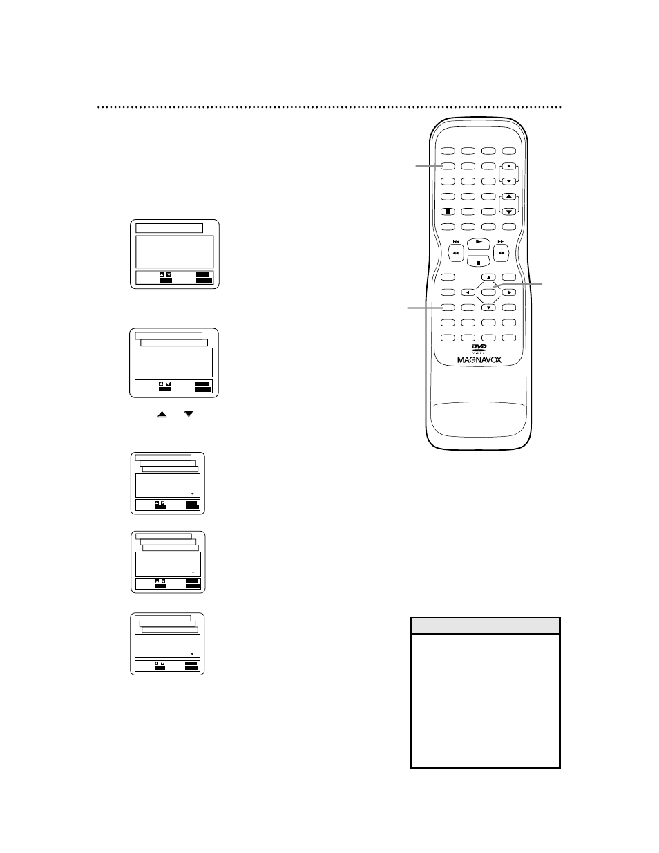 66 language settings (dvds), Helpful hints, Press the number 1 button to select language | Philips Magnavox 27MDTR10S User Manual | Page 66 / 76