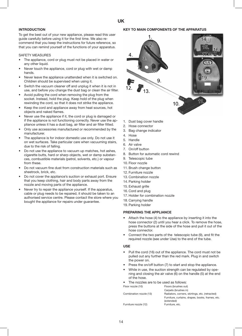 Melissa 640-131 User Manual | Page 14 / 24