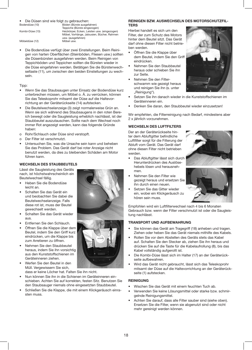 Melissa 640-131 User Manual | Page 18 / 24