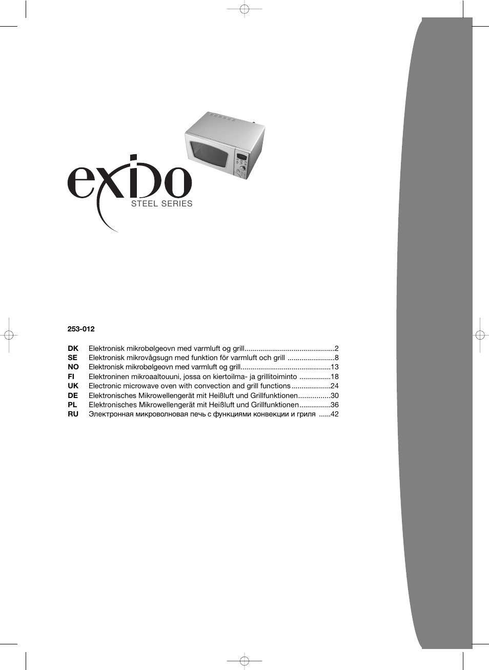 Melissa Steel Series 253-012 User Manual | 47 pages