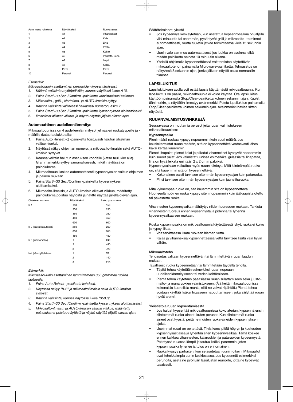 Melissa Steel Series 253-012 User Manual | Page 21 / 47