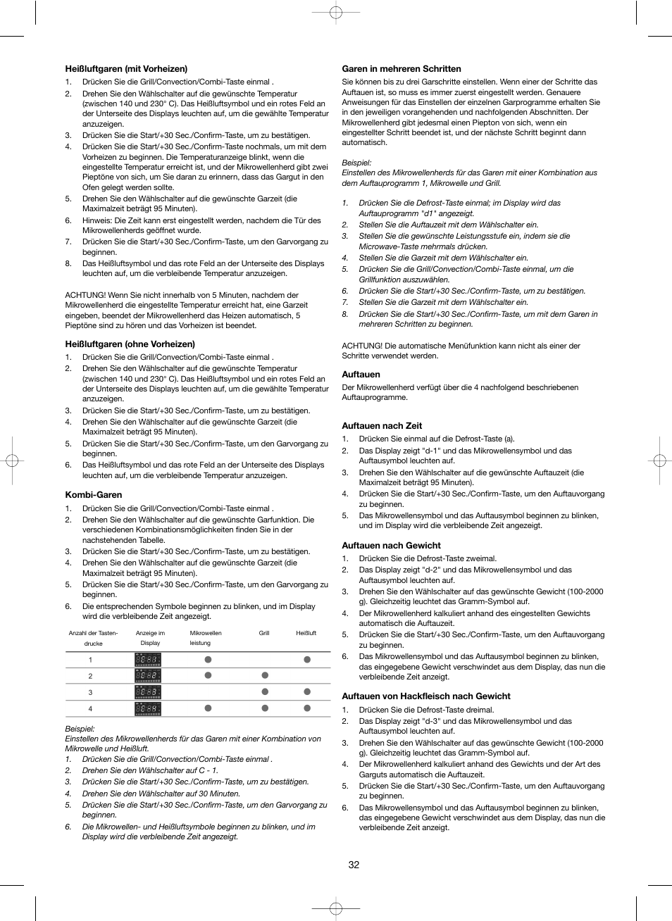 Melissa Steel Series 253-012 User Manual | Page 32 / 47