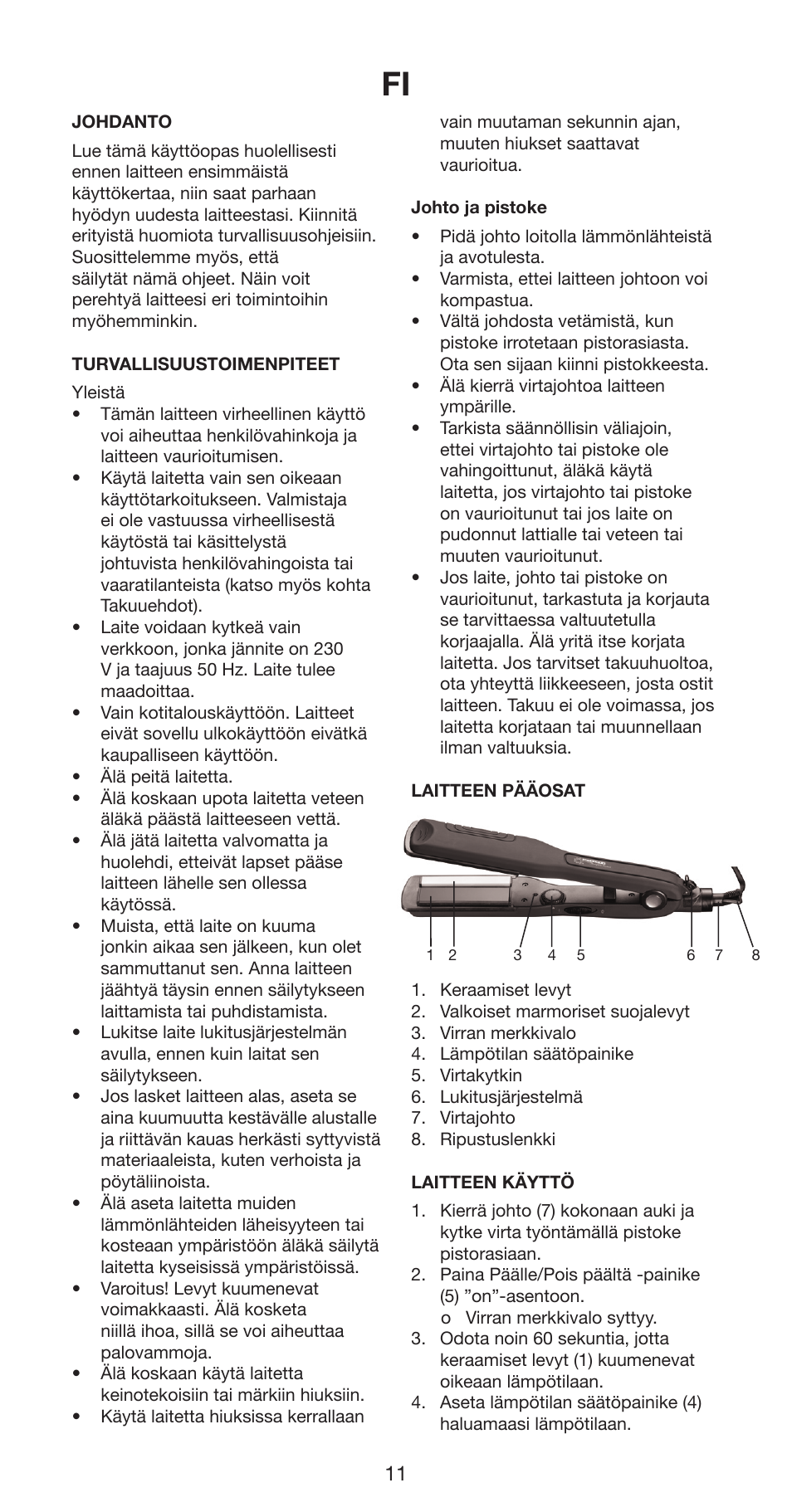 Melissa 635-122 User Manual | Page 11 / 25