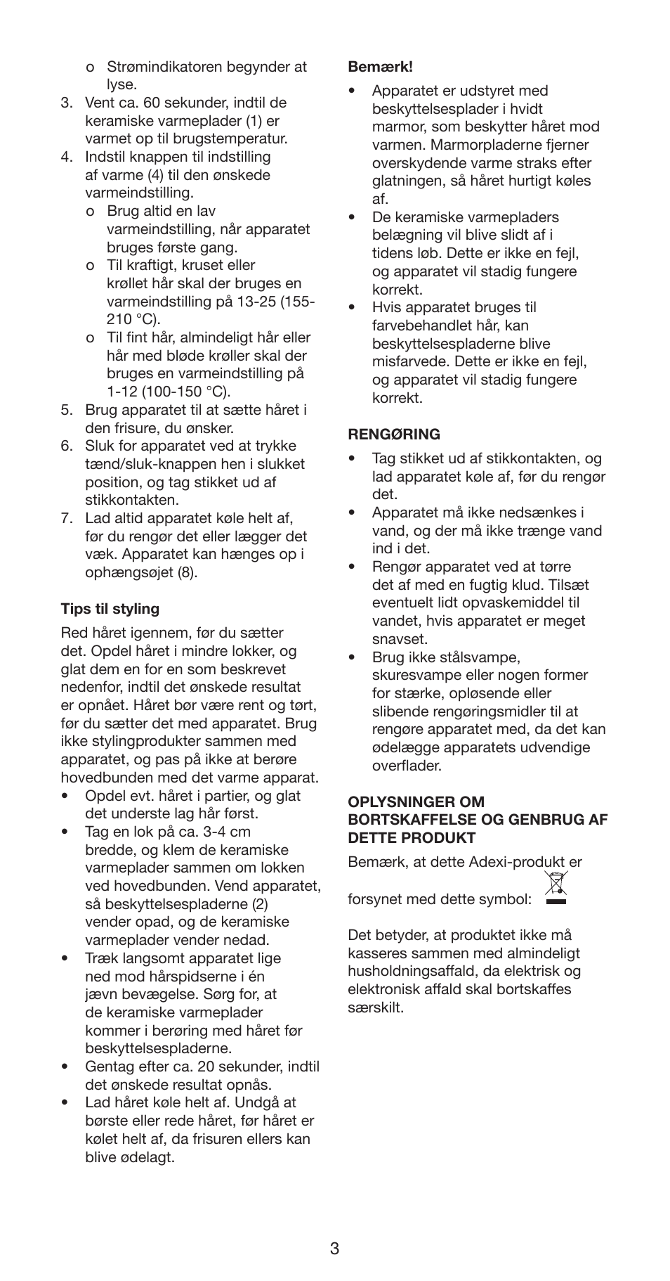 Melissa 635-122 User Manual | Page 3 / 25