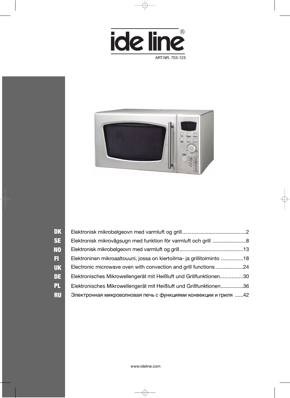 Melissa ide line 753-123 User Manual | 47 pages