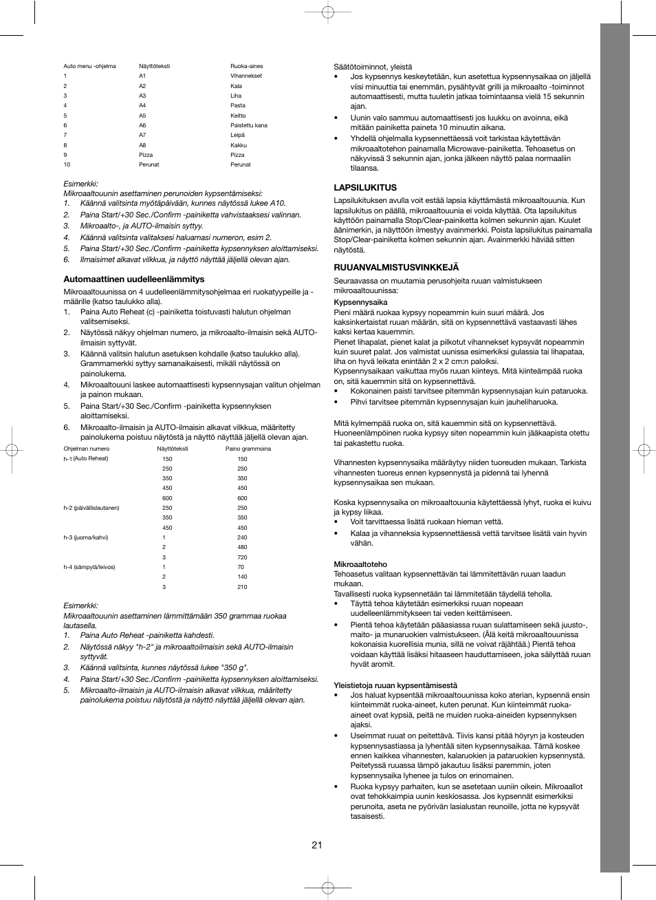 Melissa ide line 753-123 User Manual | Page 21 / 47