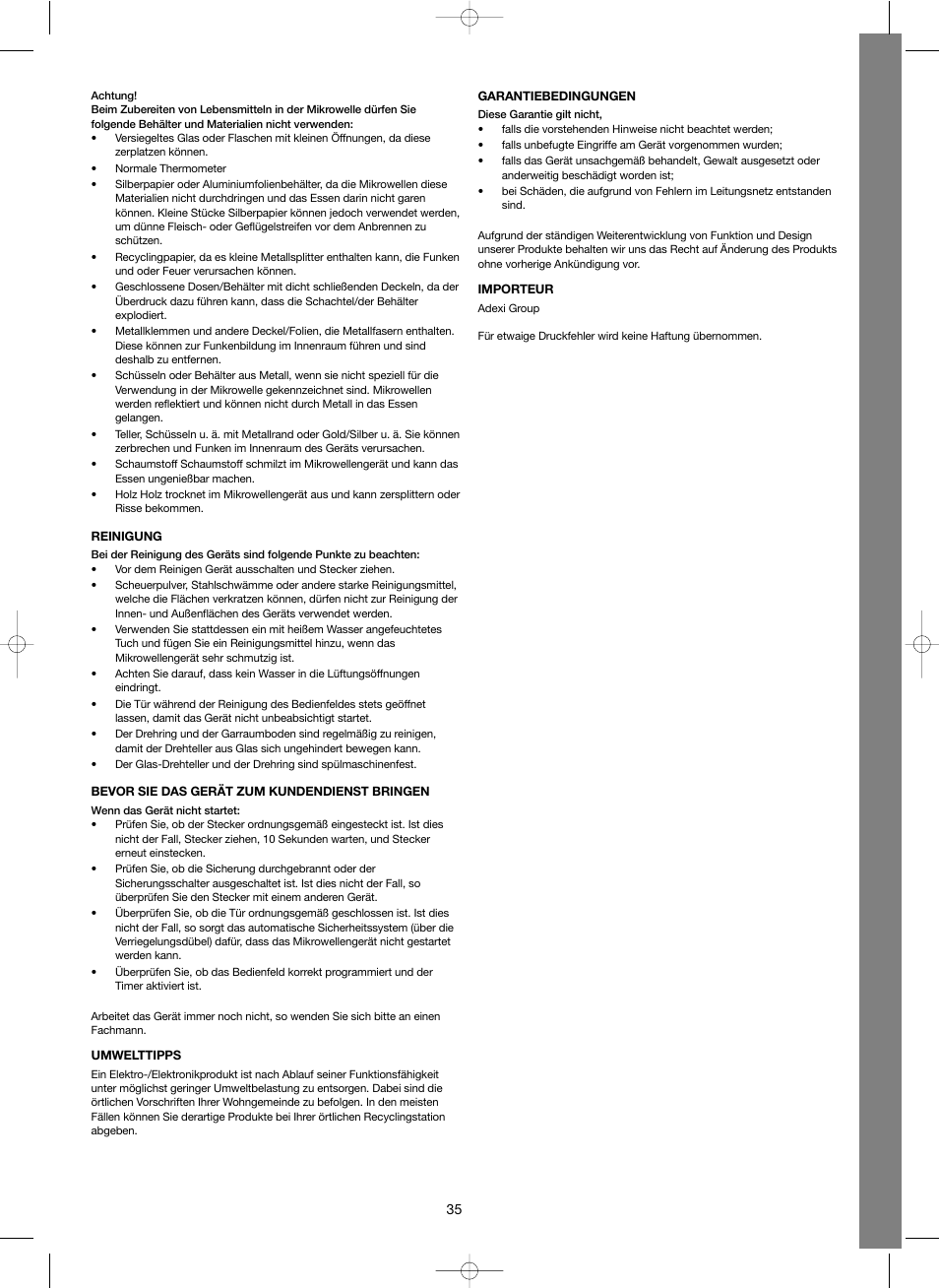 Melissa ide line 753-123 User Manual | Page 35 / 47