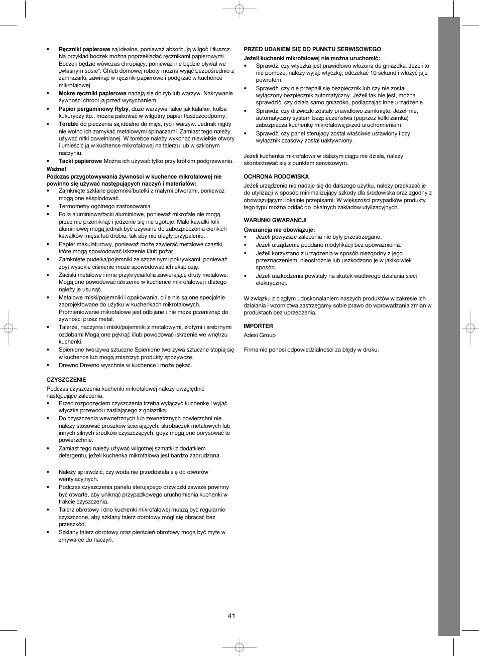 Melissa ide line 753-123 User Manual | Page 41 / 47