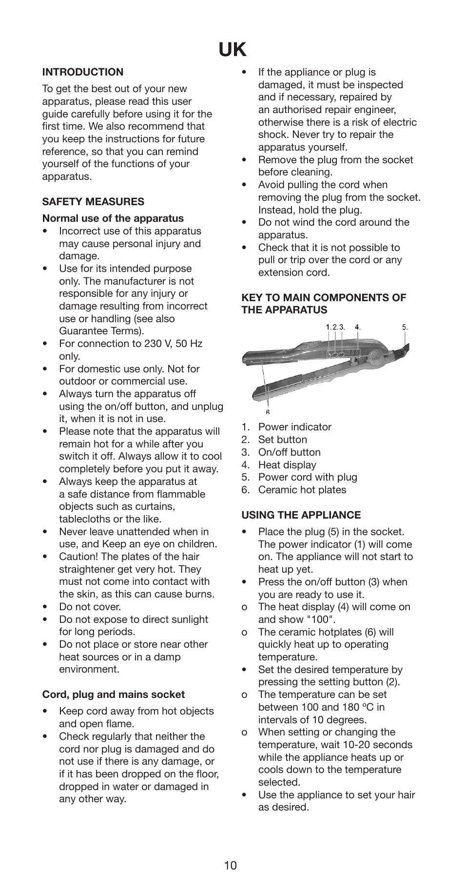 Melissa 235-012 User Manual | Page 10 / 18