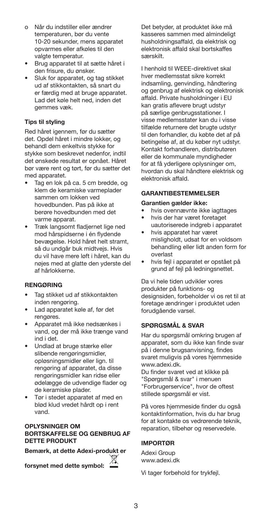 Melissa 235-012 User Manual | Page 3 / 18