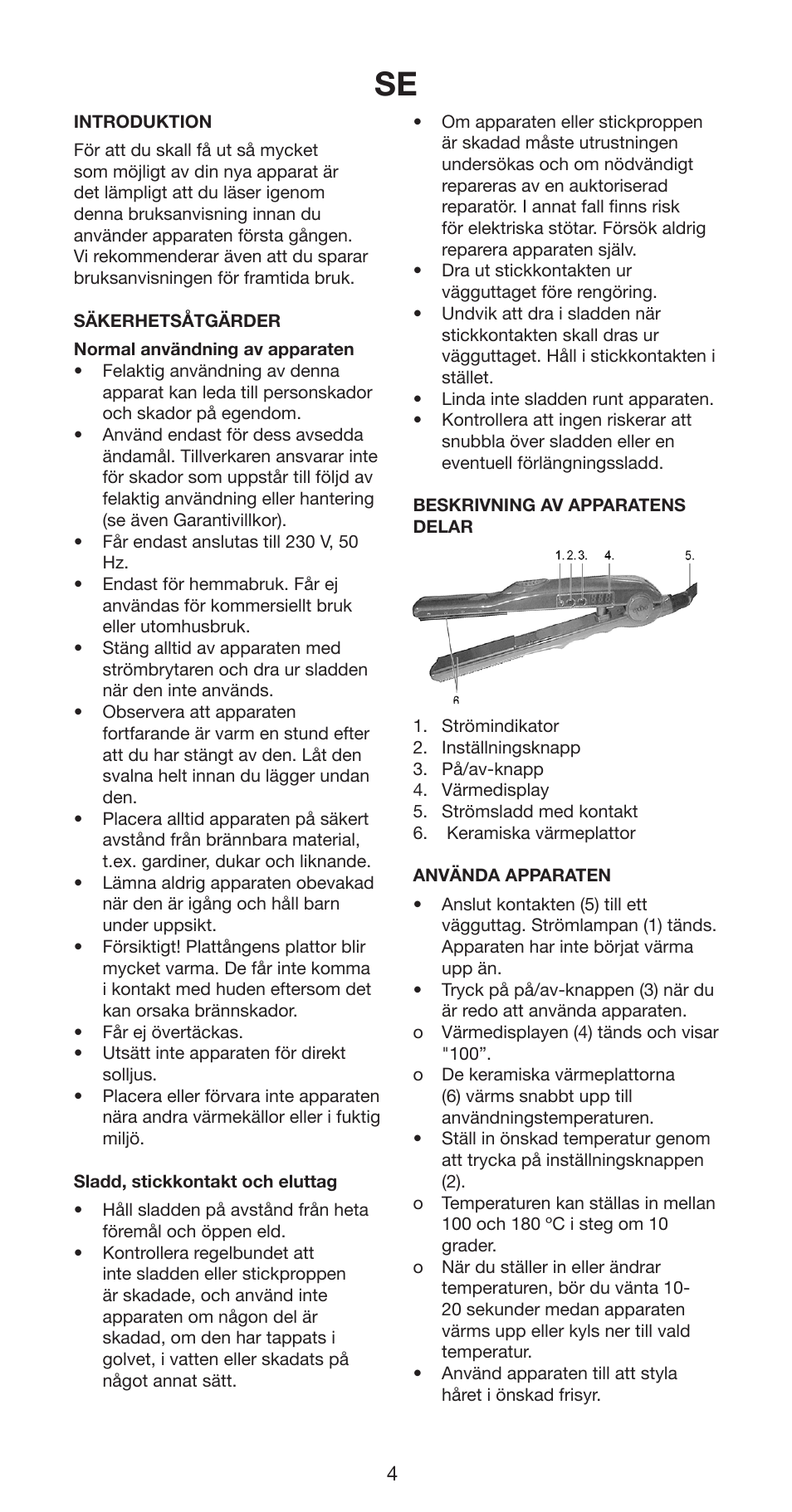 Melissa 235-012 User Manual | Page 4 / 18