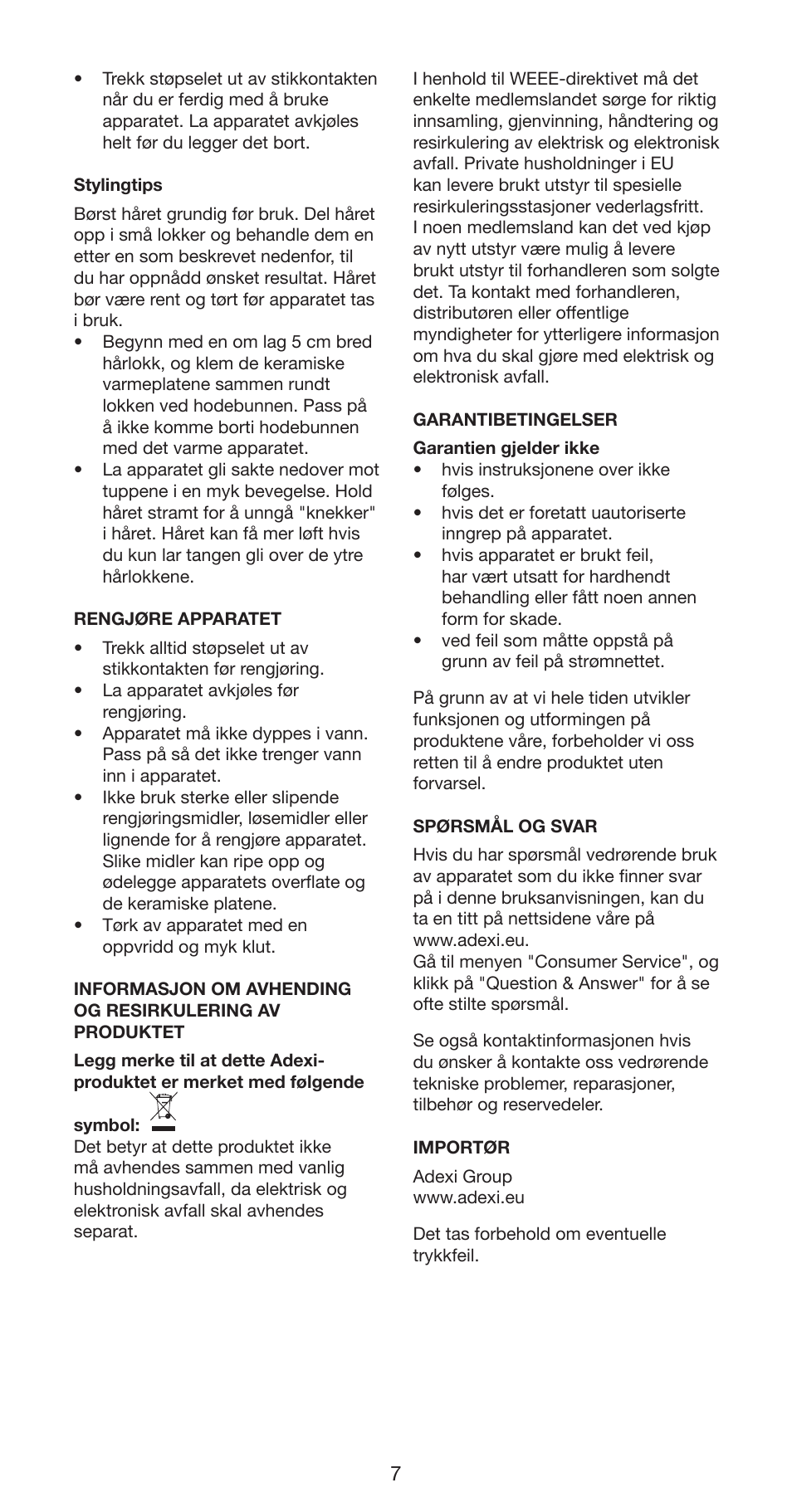 Melissa 235-012 User Manual | Page 7 / 18