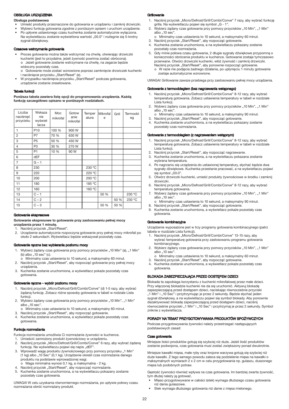 Melissa 253-021 User Manual | Page 22 / 25