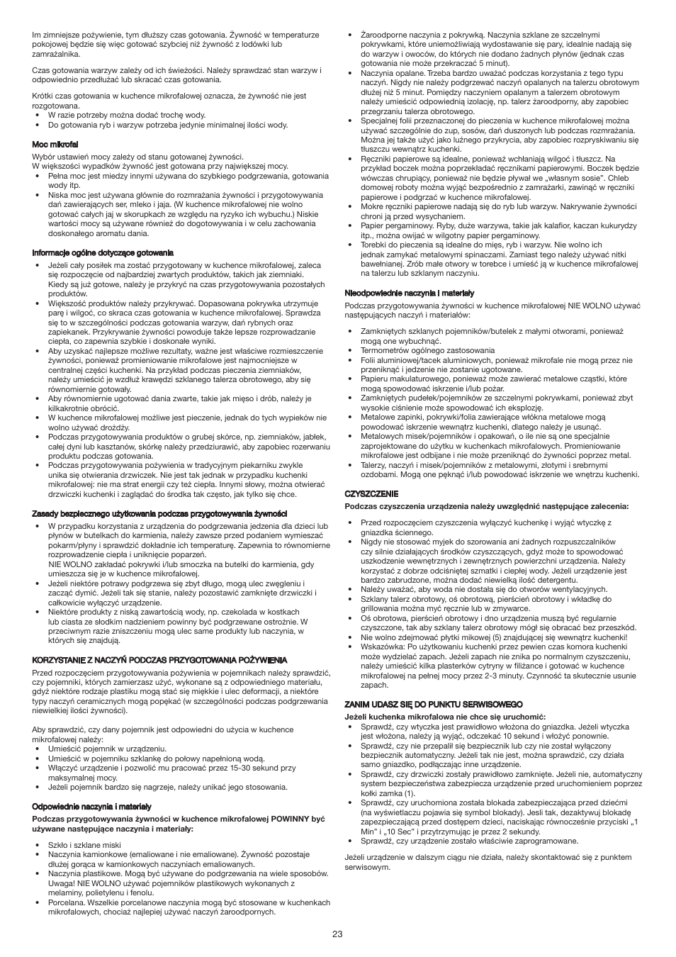 Melissa 253-021 User Manual | Page 23 / 25