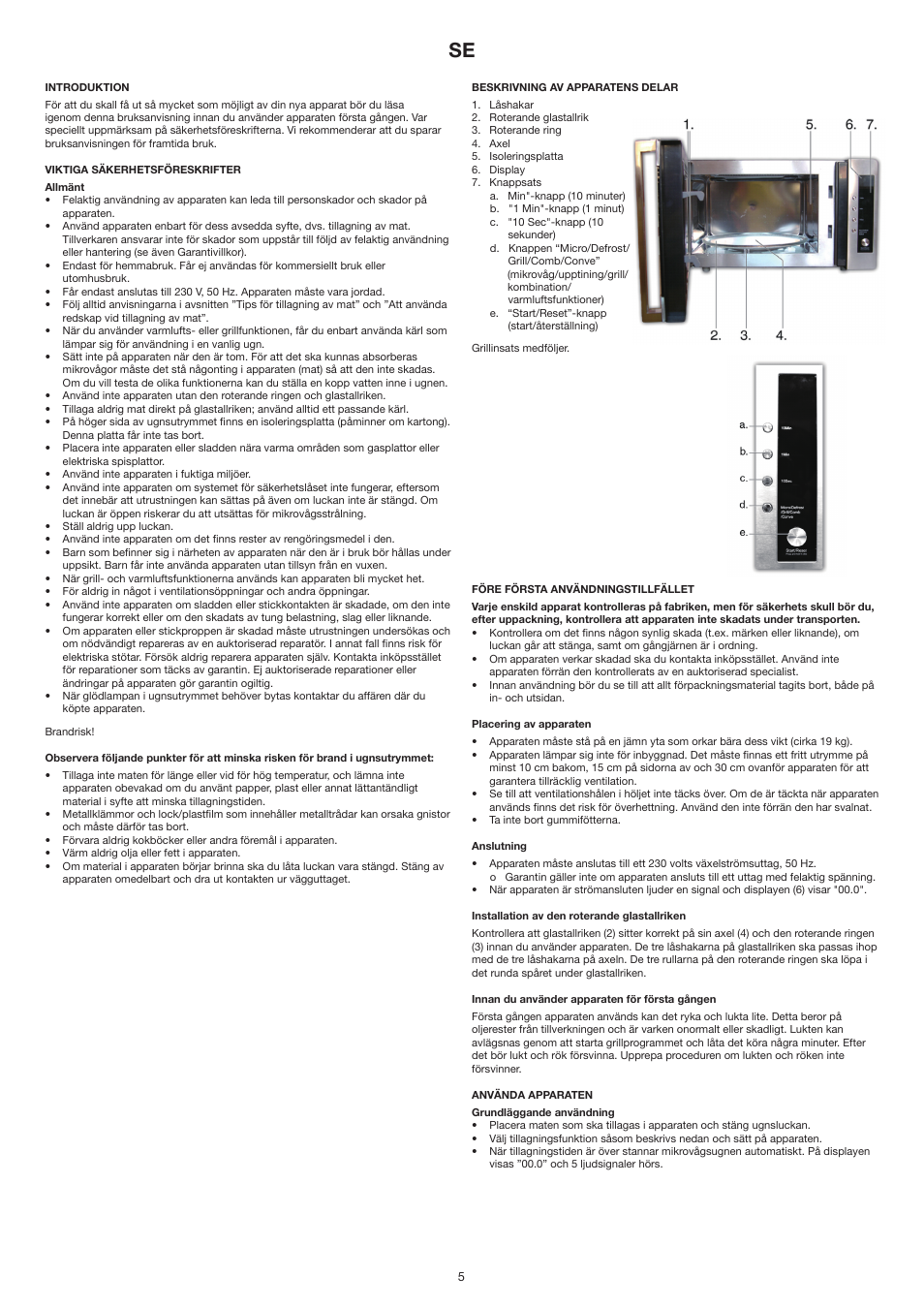 Melissa 253-021 User Manual | Page 5 / 25