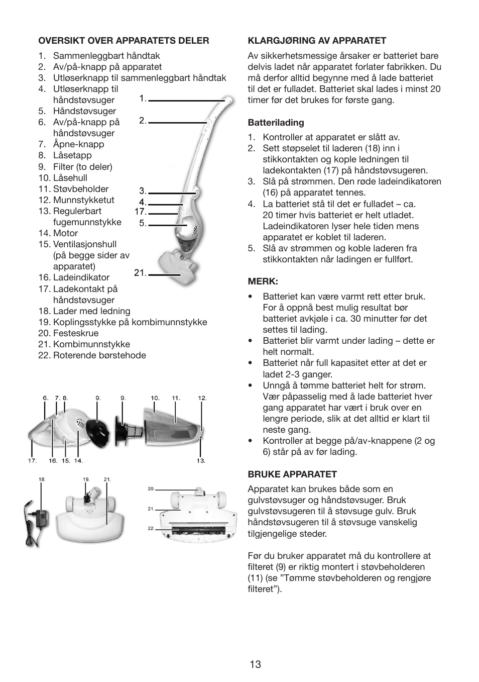 Melissa 640-132 User Manual | Page 13 / 37