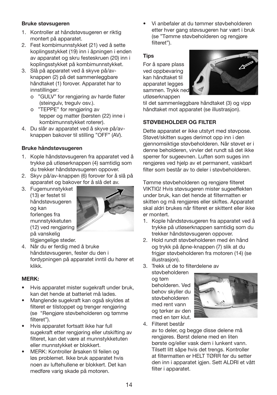 Melissa 640-132 User Manual | Page 14 / 37