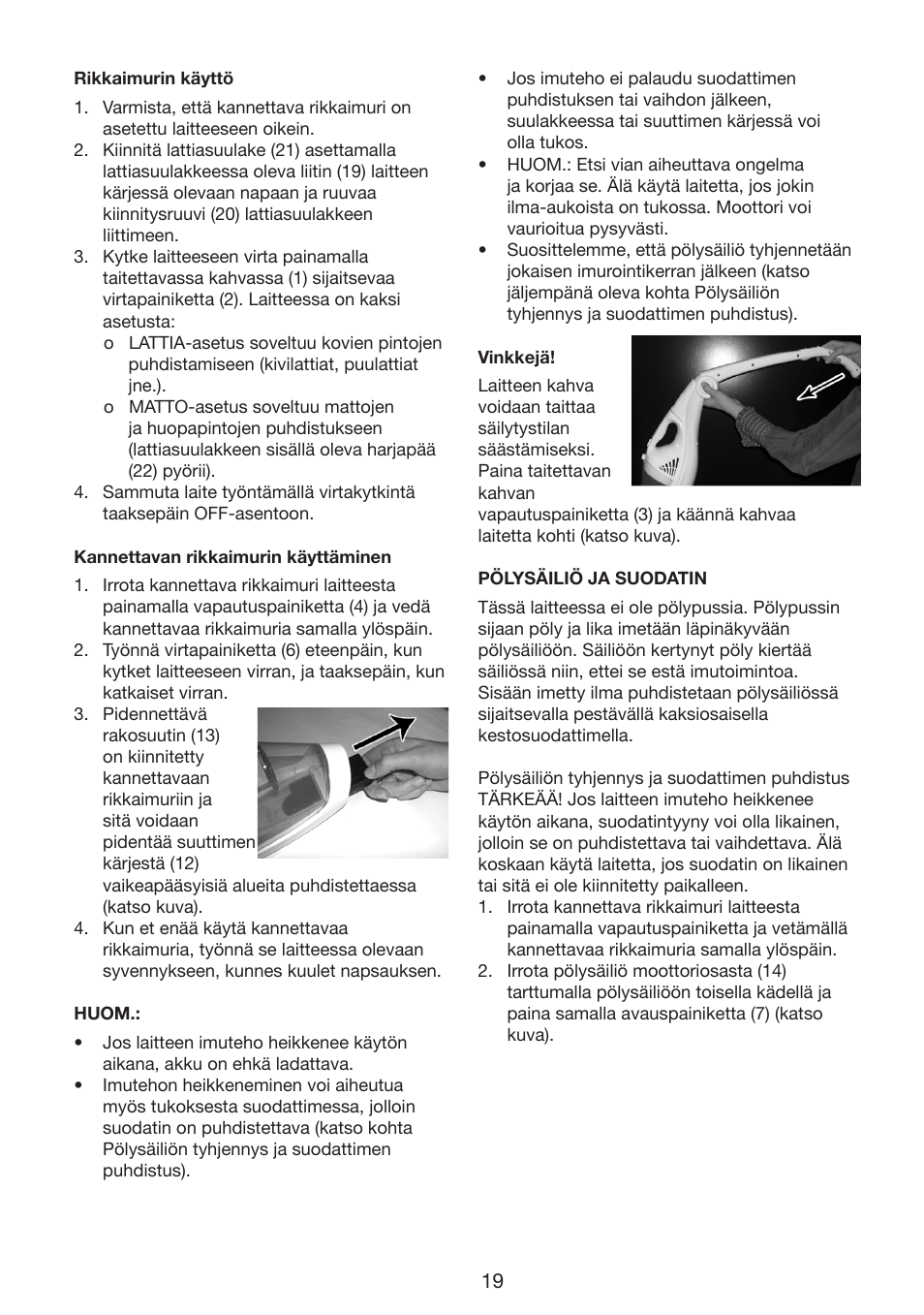 Melissa 640-132 User Manual | Page 19 / 37