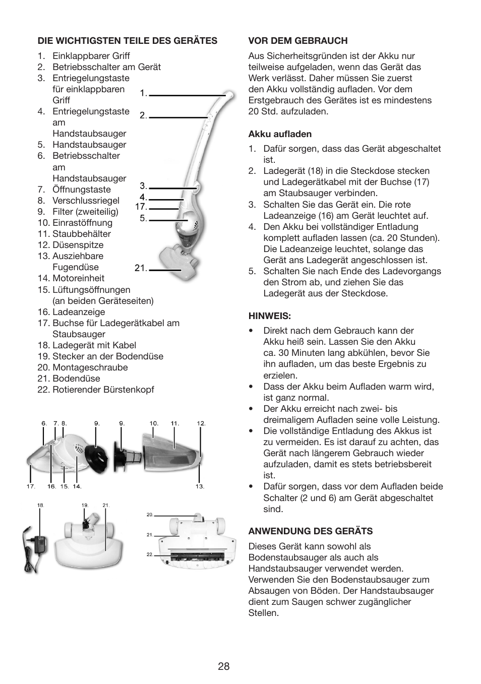 Melissa 640-132 User Manual | Page 28 / 37