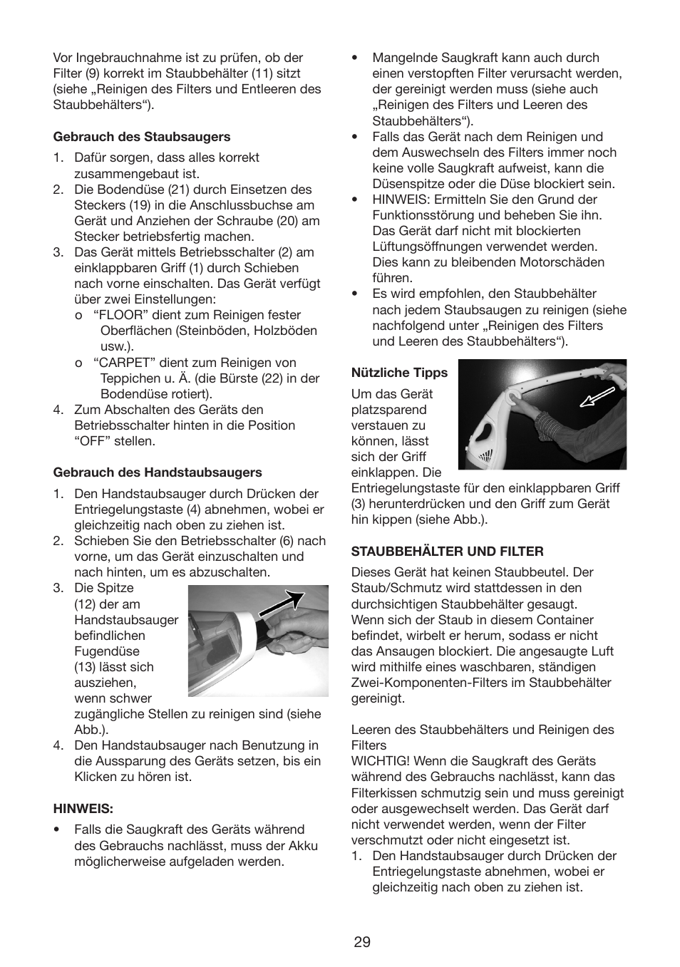 Melissa 640-132 User Manual | Page 29 / 37