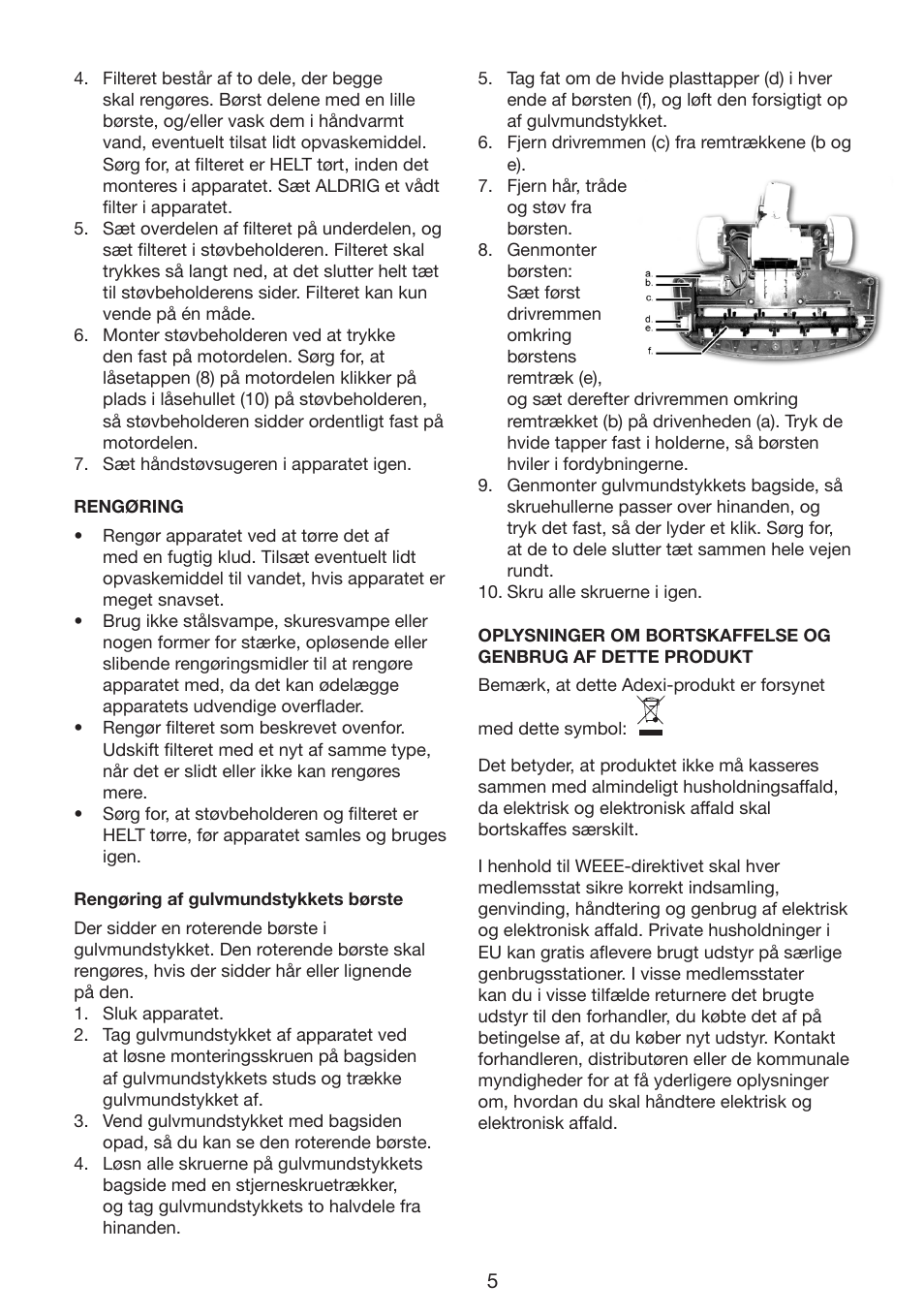 Melissa 640-132 User Manual | Page 5 / 37