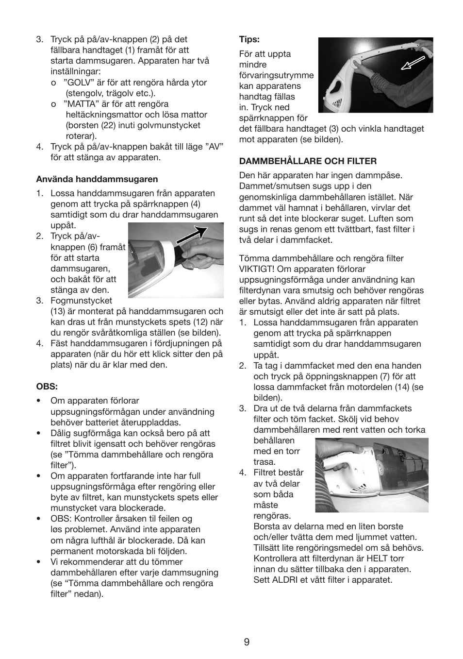 Melissa 640-132 User Manual | Page 9 / 37