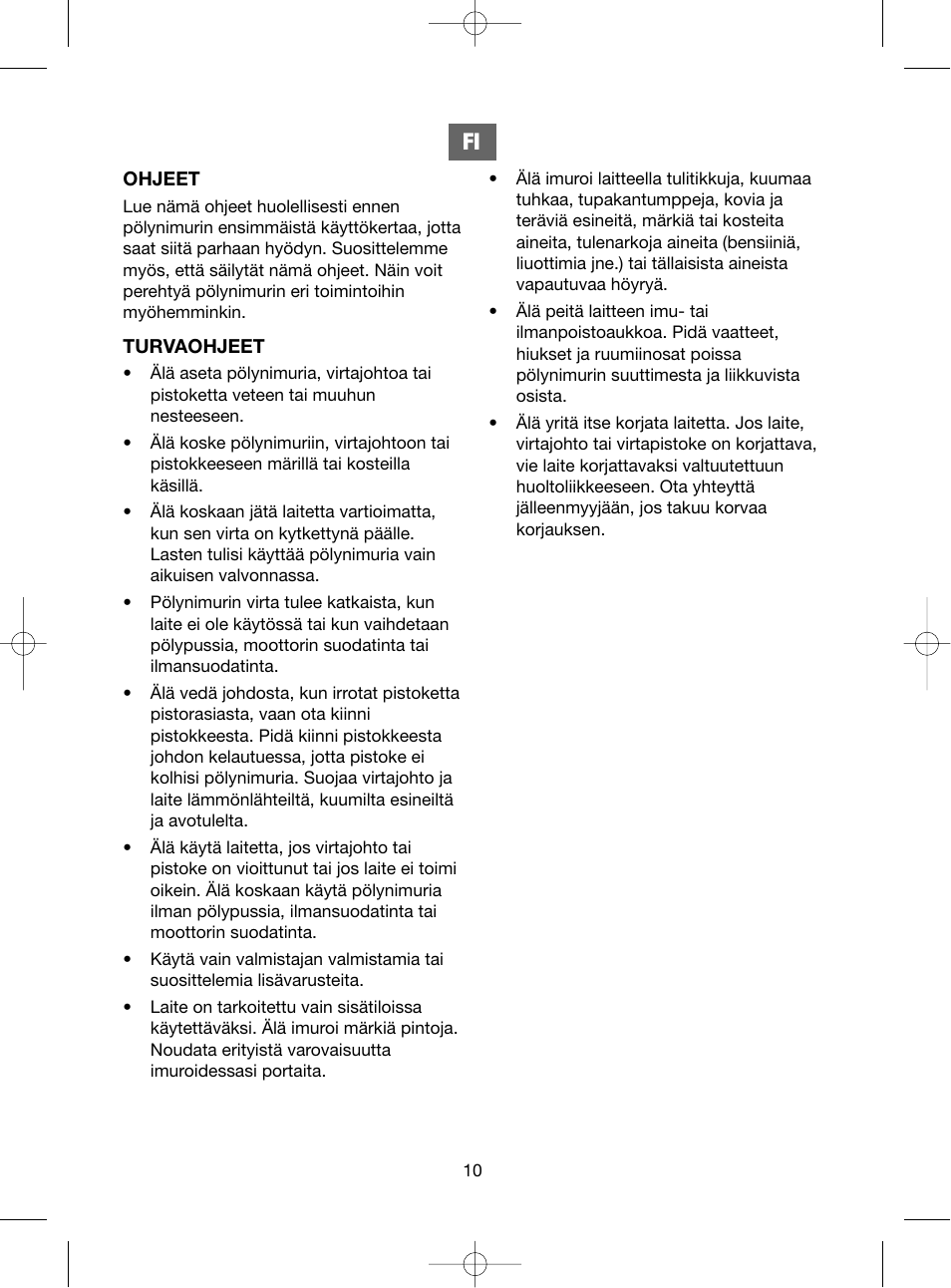 Melissa 740-109 User Manual | Page 10 / 27