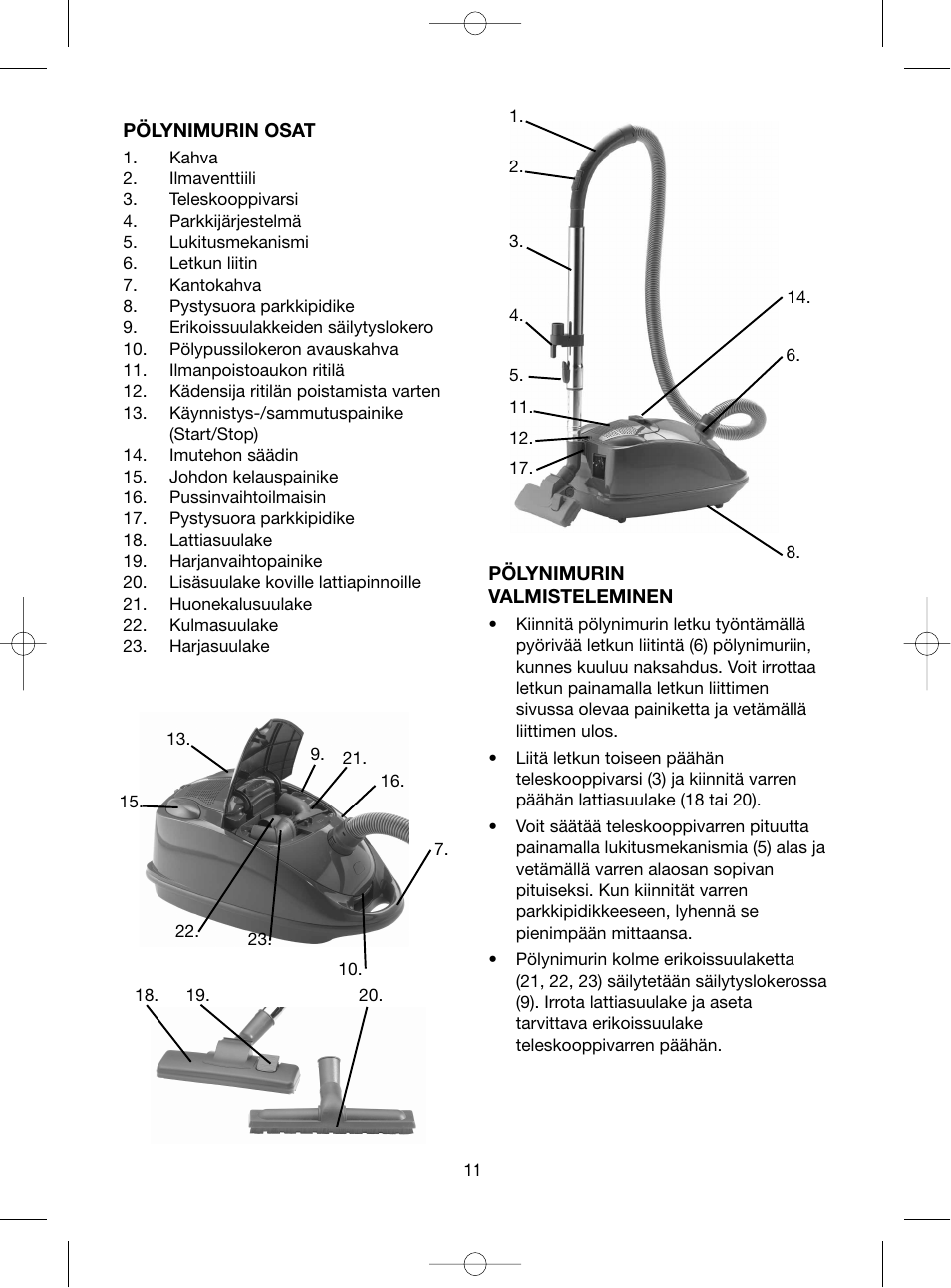 Melissa 740-109 User Manual | Page 11 / 27