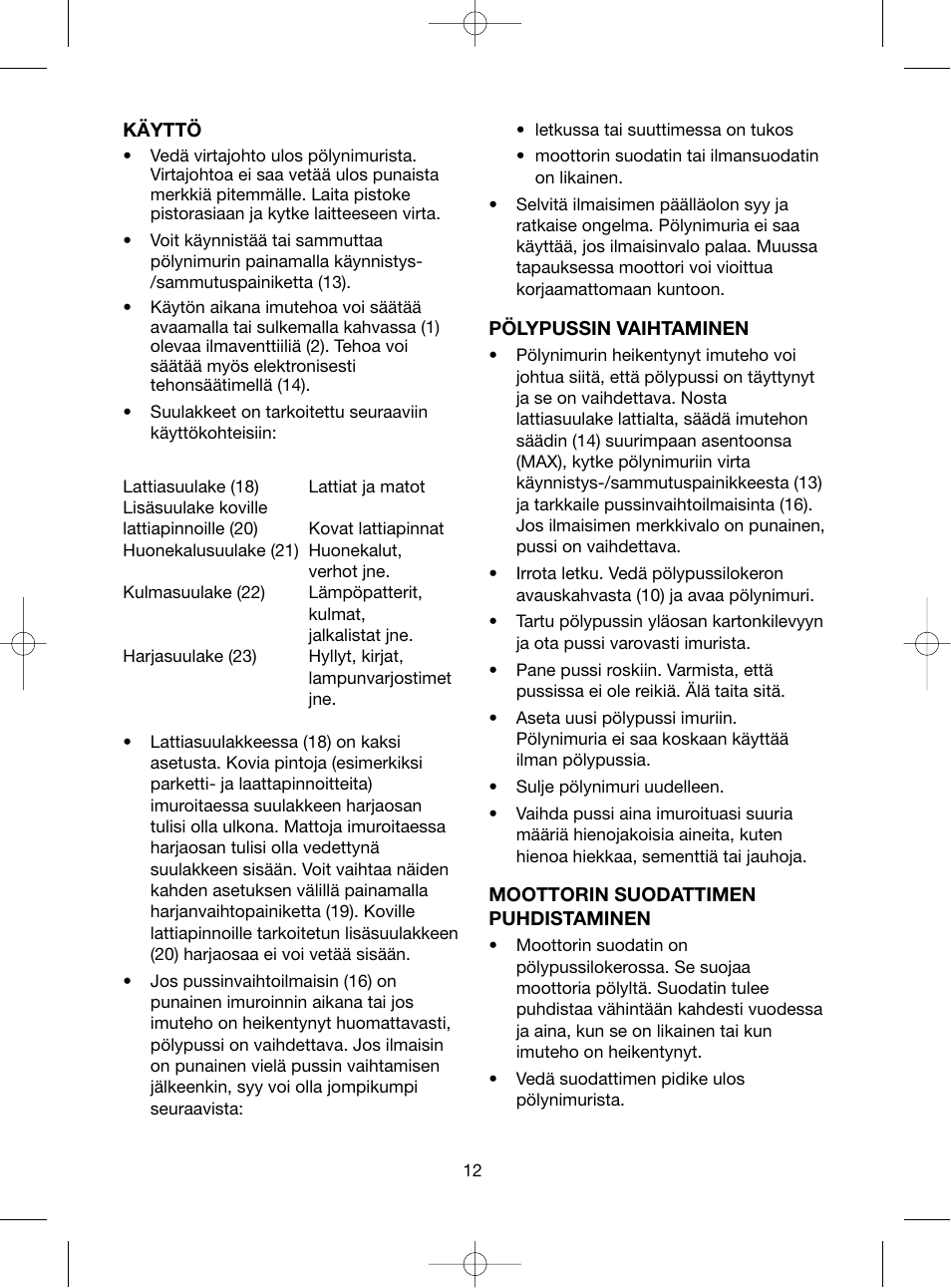 Melissa 740-109 User Manual | Page 12 / 27